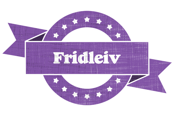 Fridleiv royal logo