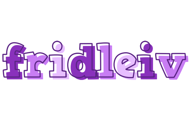 Fridleiv sensual logo