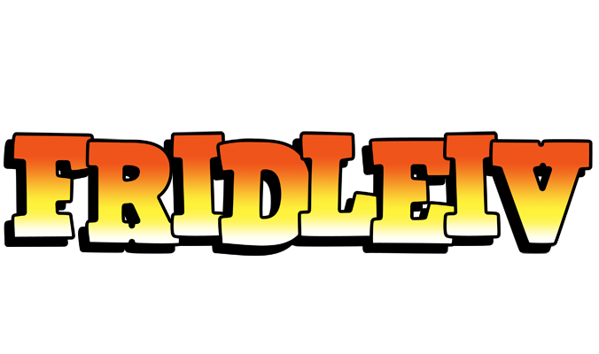 Fridleiv sunset logo