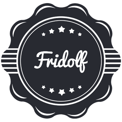 Fridolf badge logo