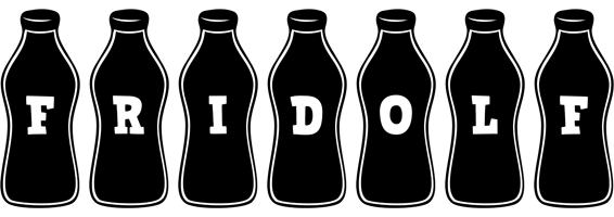 Fridolf bottle logo