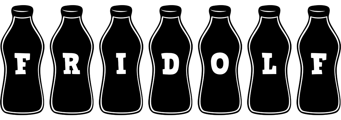 Fridolf bottle logo