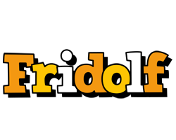 Fridolf cartoon logo