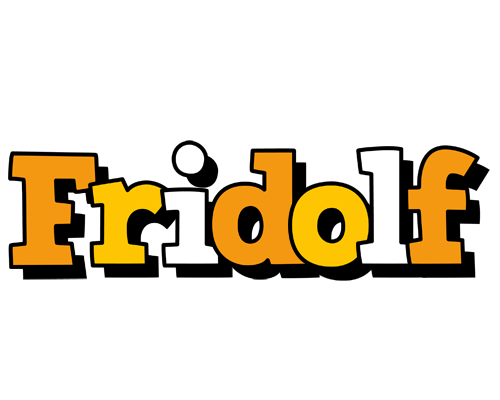 Fridolf cartoon logo