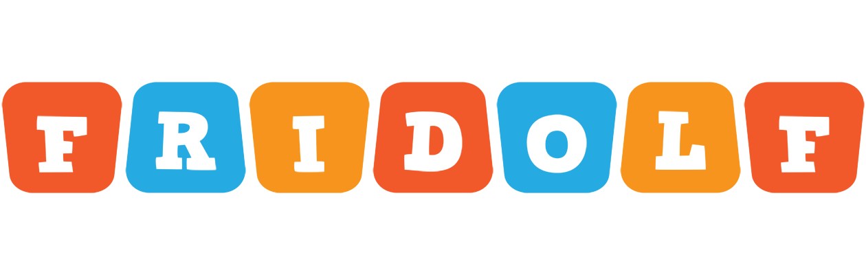 Fridolf comics logo