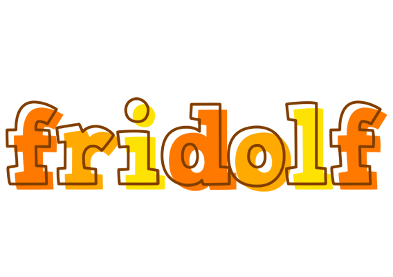 Fridolf desert logo