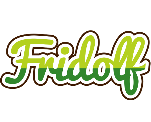 Fridolf golfing logo