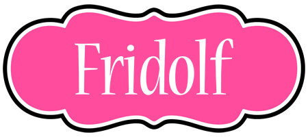 Fridolf invitation logo