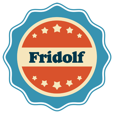 Fridolf labels logo