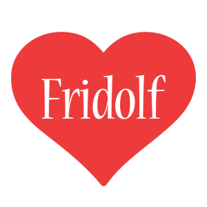 Fridolf love logo