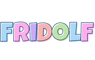 Fridolf pastel logo