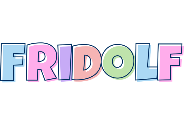 Fridolf pastel logo