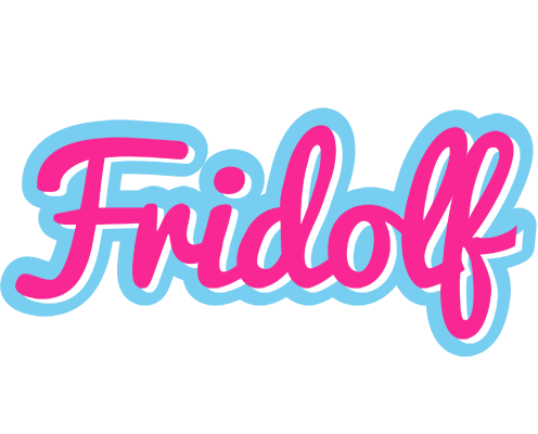 Fridolf popstar logo