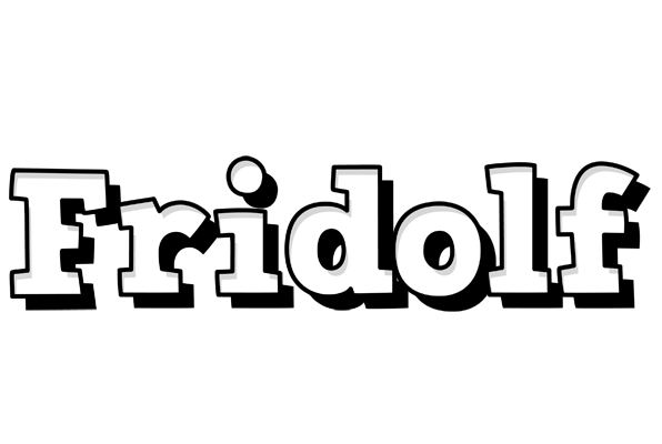 Fridolf snowing logo