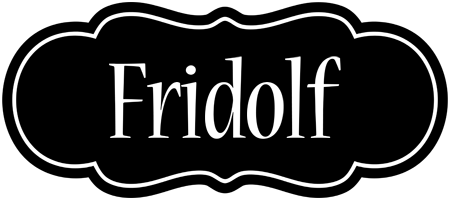 Fridolf welcome logo