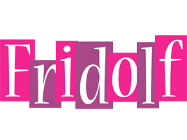 Fridolf whine logo