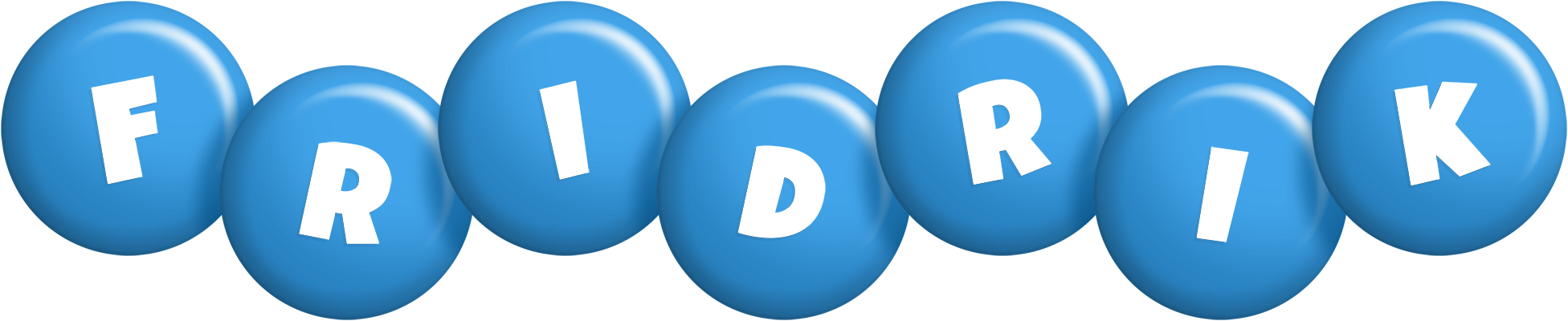 Fridrik candy-blue logo