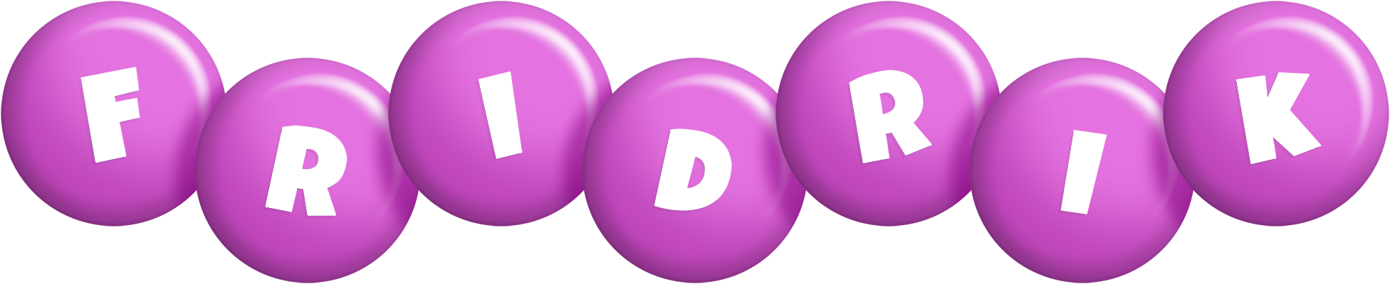Fridrik candy-purple logo