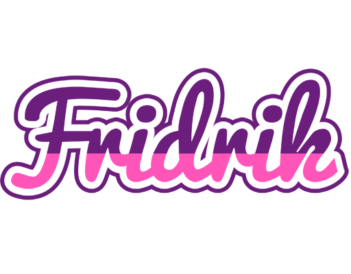 Fridrik cheerful logo