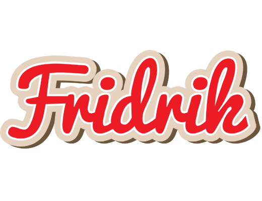 Fridrik chocolate logo
