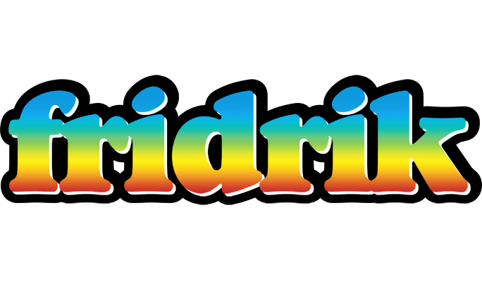 Fridrik color logo