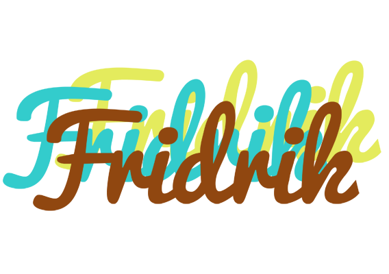 Fridrik cupcake logo