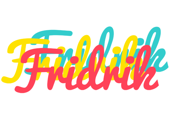 Fridrik disco logo