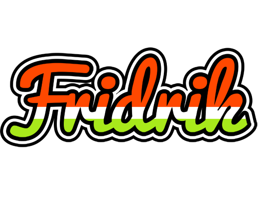 Fridrik exotic logo