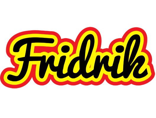 Fridrik flaming logo