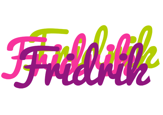 Fridrik flowers logo