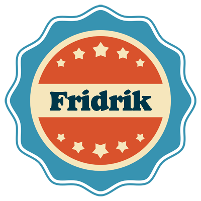 Fridrik labels logo