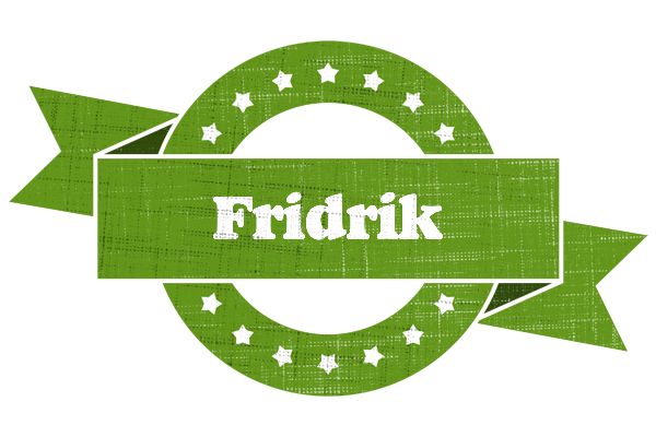 Fridrik natural logo