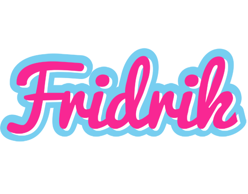 Fridrik popstar logo
