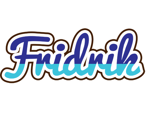 Fridrik raining logo