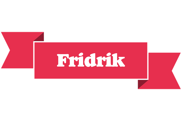 Fridrik sale logo