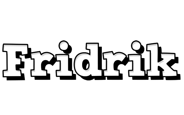 Fridrik snowing logo