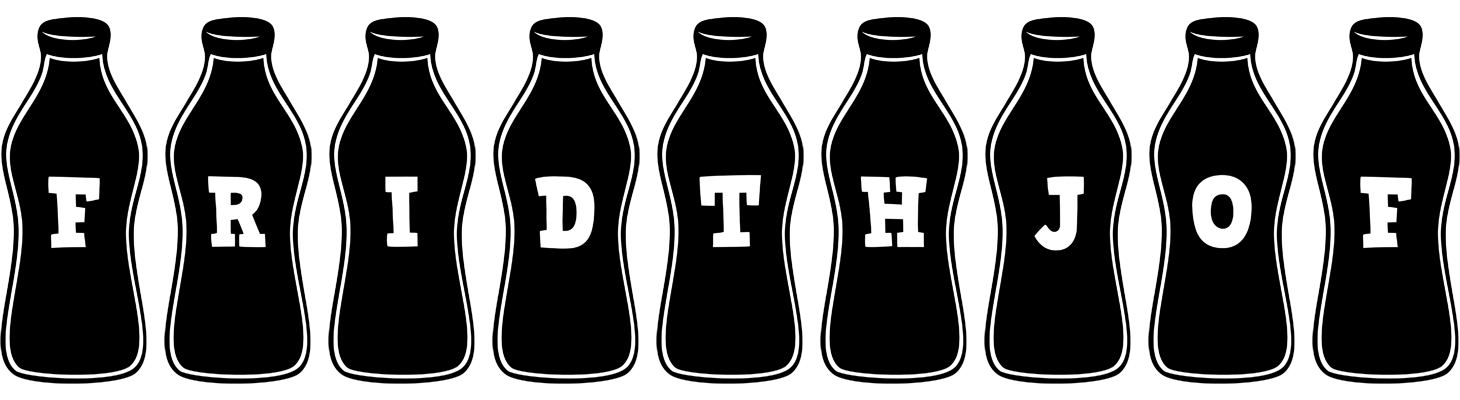Fridthjof bottle logo