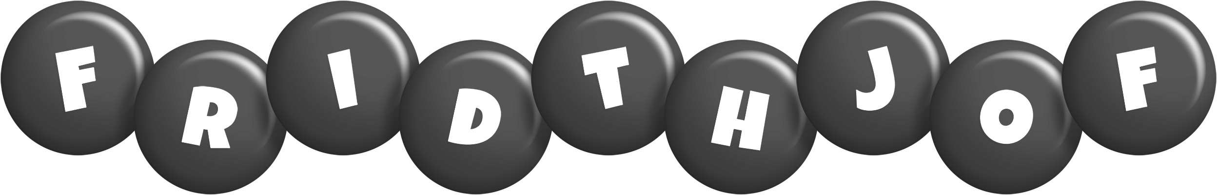Fridthjof candy-black logo
