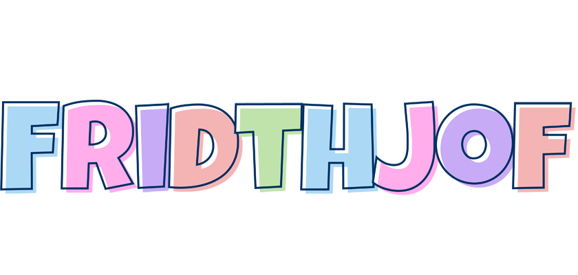 Fridthjof pastel logo