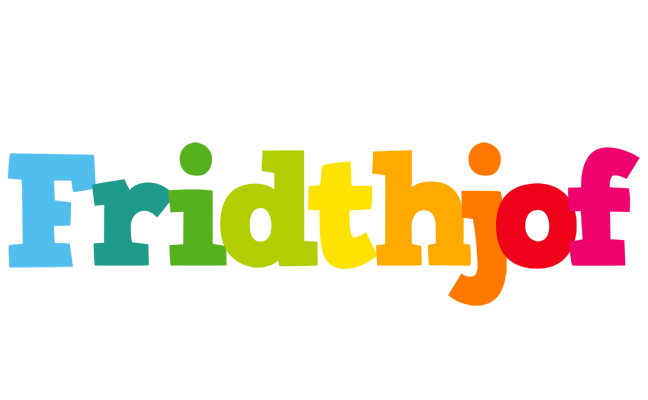 Fridthjof rainbows logo