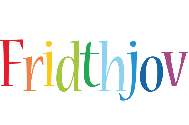 Fridthjov birthday logo