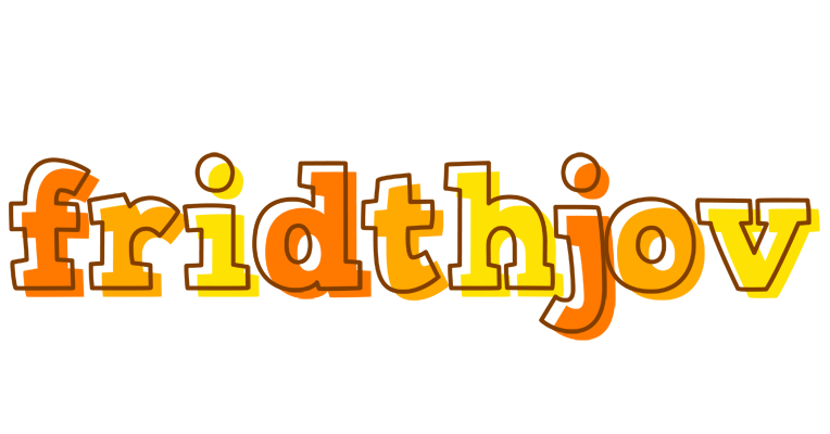 Fridthjov desert logo