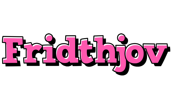Fridthjov girlish logo