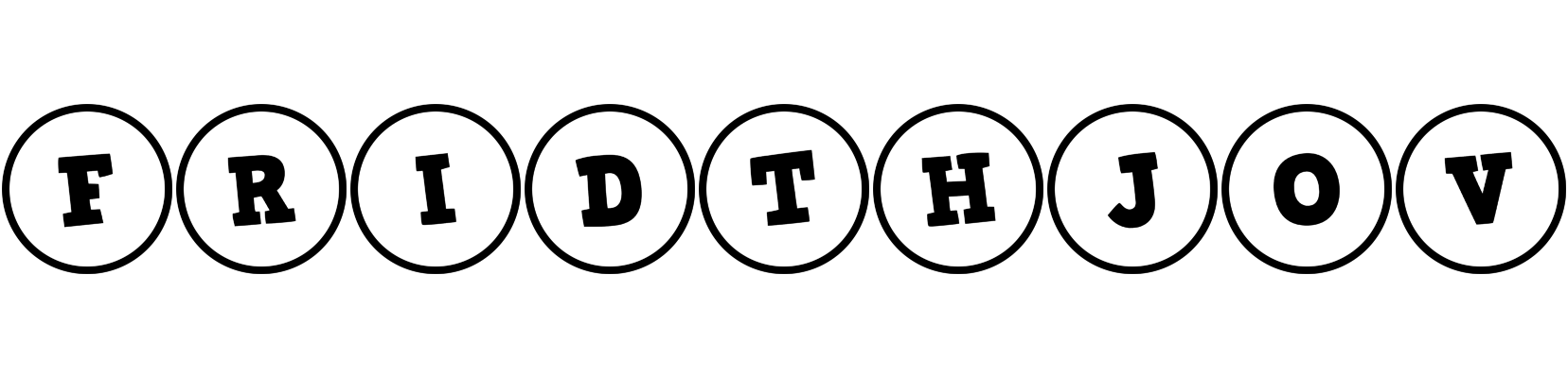 Fridthjov handy logo