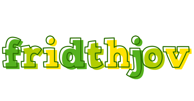 Fridthjov juice logo