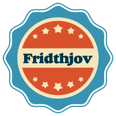Fridthjov labels logo