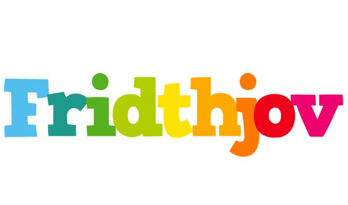 Fridthjov rainbows logo