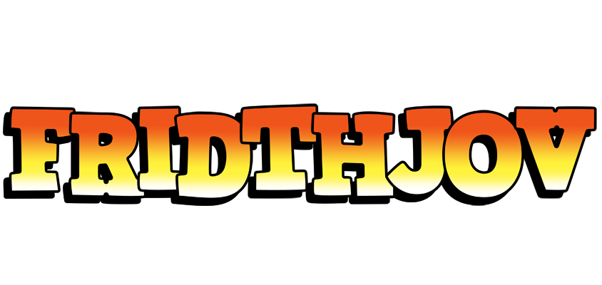 Fridthjov sunset logo