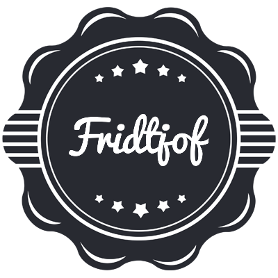 Fridtjof badge logo