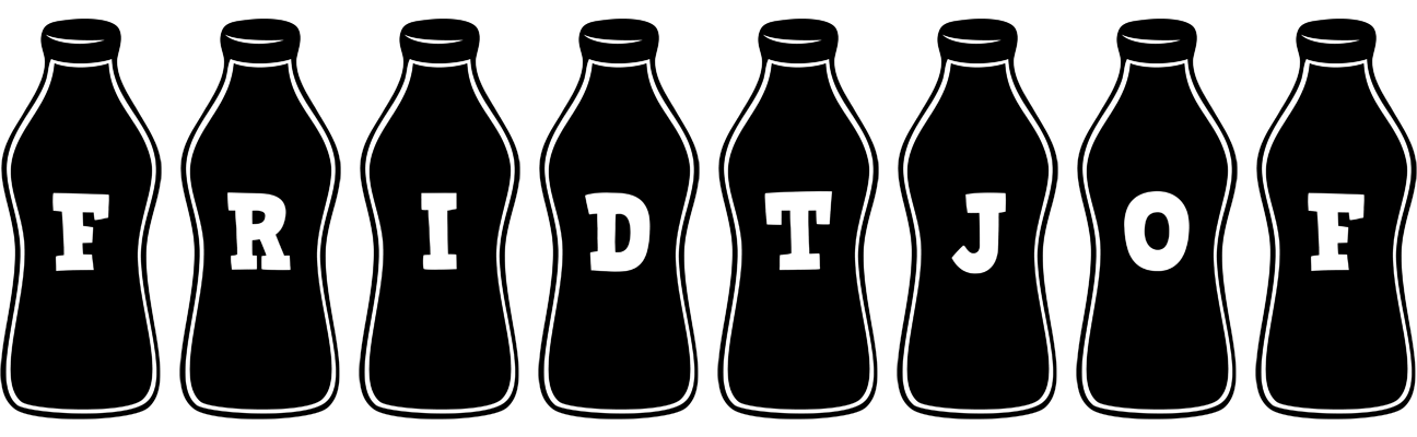 Fridtjof bottle logo